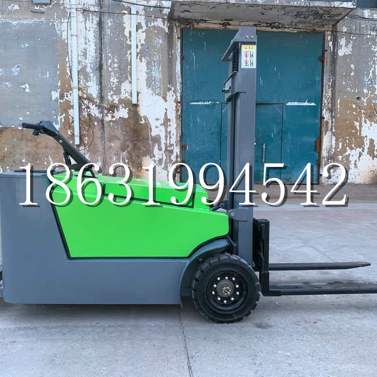 肇庆市小型电动叉车1吨2吨步行站驾式电瓶堆高充电装卸车液压升降车铲车